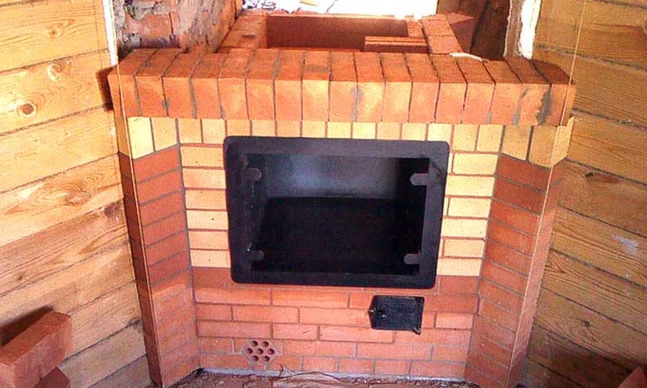 Отопительно — варочная печь Кубинка
